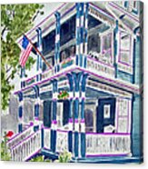 Jackson Street Inn Of Cape May Acrylic Print