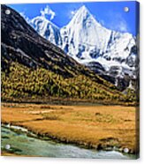 Jambeyang, Yading Nature Reserve Acrylic Print