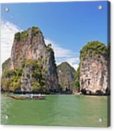 James Bond Island In Phuket Thailand Acrylic Print