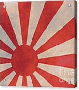 Japanese Rising Sun Acrylic Print