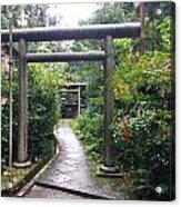 Japanese Temple Passage Acrylic Print