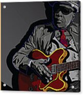 John Lee Hooker American Blues Musician Acrylic Print