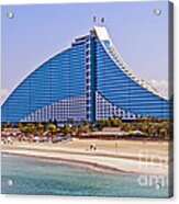 Jumeirah Beach Hotel, Dubai Acrylic Print
