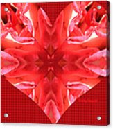 Kaleidoscope Heart Acrylic Print