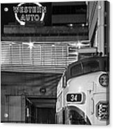 Kansas City Night Train Acrylic Print