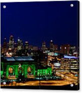 Kansas City Skyline Acrylic Print