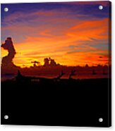 Key West Sun Set Acrylic Print