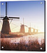 Kinderdijk 4. Acrylic Print