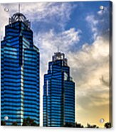 King And Queen Towers - Atlanta Acrylic Print