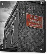 King Edward Cigars Acrylic Print