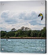 Kite Surfing Acrylic Print