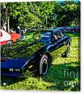 Knight Rider Pontiac Trans Am Acrylic Print