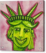 Lady Liberty Tillie Acrylic Print