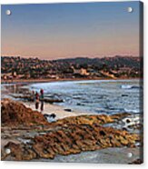 Laguna Beach Panorama Acrylic Print