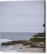 Lajolla Shoreline Acrylic Print