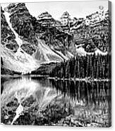 Lake Moraine Reflection Acrylic Print