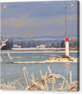 Lake Ontario In Winter Acrylic Print