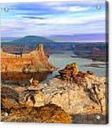 Lake Powell From Alstrum Point Acrylic Print