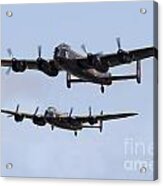 Lancaster Bombers Acrylic Print