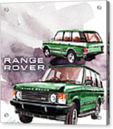Land Rover Range Rover Acrylic Print