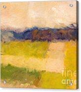 Landscape Abstract Impression Acrylic Print