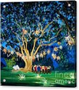 Lantern Tree Acrylic Print