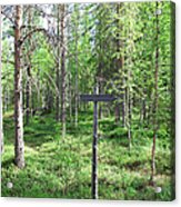 Lapland Rural Landscape Acrylic Print