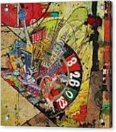 Las Vegas Collage Acrylic Print