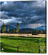 Late Afternoon Weather Acrylic Print