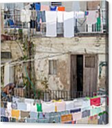 Laundry In Havana Cuba Acrylic Print