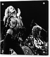 Led Zeppelin Live 1975 Acrylic Print