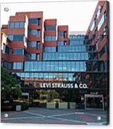 Levi Strauss And Company Plaza At The San Francisco Embarcadero 5d26202 Acrylic Print
