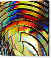 Light Color 2 Prism Rainbow Glass Abstract By Jan Marvin Studios Acrylic Print