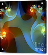 Light Object-fractal Art Acrylic Print