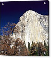Light On Face Of El Capitan Yosemite Acrylic Print