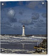 Lighthouse At New Brighton Acrylic Print