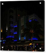 Lights Around Casablanca Acrylic Print