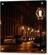 Lights Lowell Ma At Christmas Ii Acrylic Print