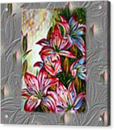 Lilies Fantasy Acrylic Print