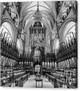 Lincoln Cathedral The Choir Ii Acrylic Print