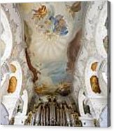 Lindau Organ And Ceiling Acrylic Print