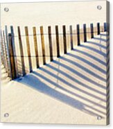 Lines In The Sand Acrylic Print