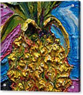 Tropical Pineapple Acrylic Print