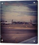 #london #heathrow #britishairways Acrylic Print