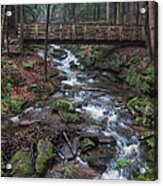 Lonely Bridge Over Troubled Water Acrylic Print