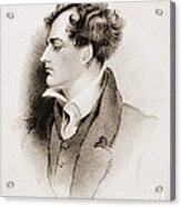 Lord Byron English Romantic Poet Acrylic Print