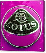 Lotus Logo In Spring 4 Acrylic Print