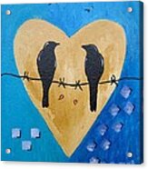 Love Birds Acrylic Print