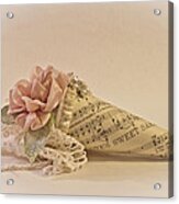 Love's Sweet Sake - Posy Acrylic Print