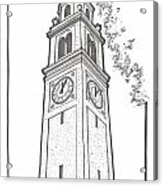 Lsu Memorial Bell Tower Acrylic Print
